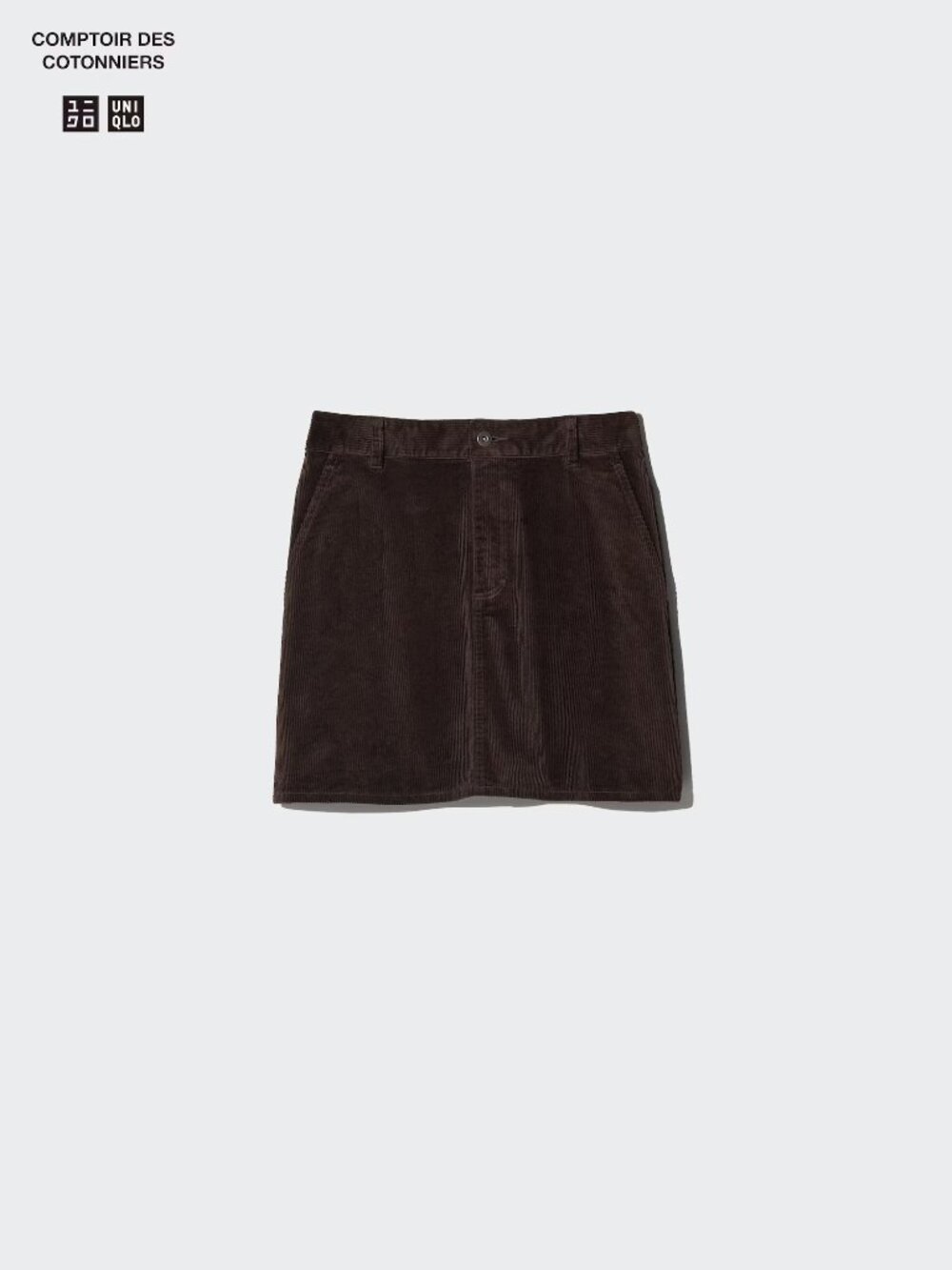 NWT Uniqlo x Comptoir Des Cotonniers CDC Corduroy Mini Skirt